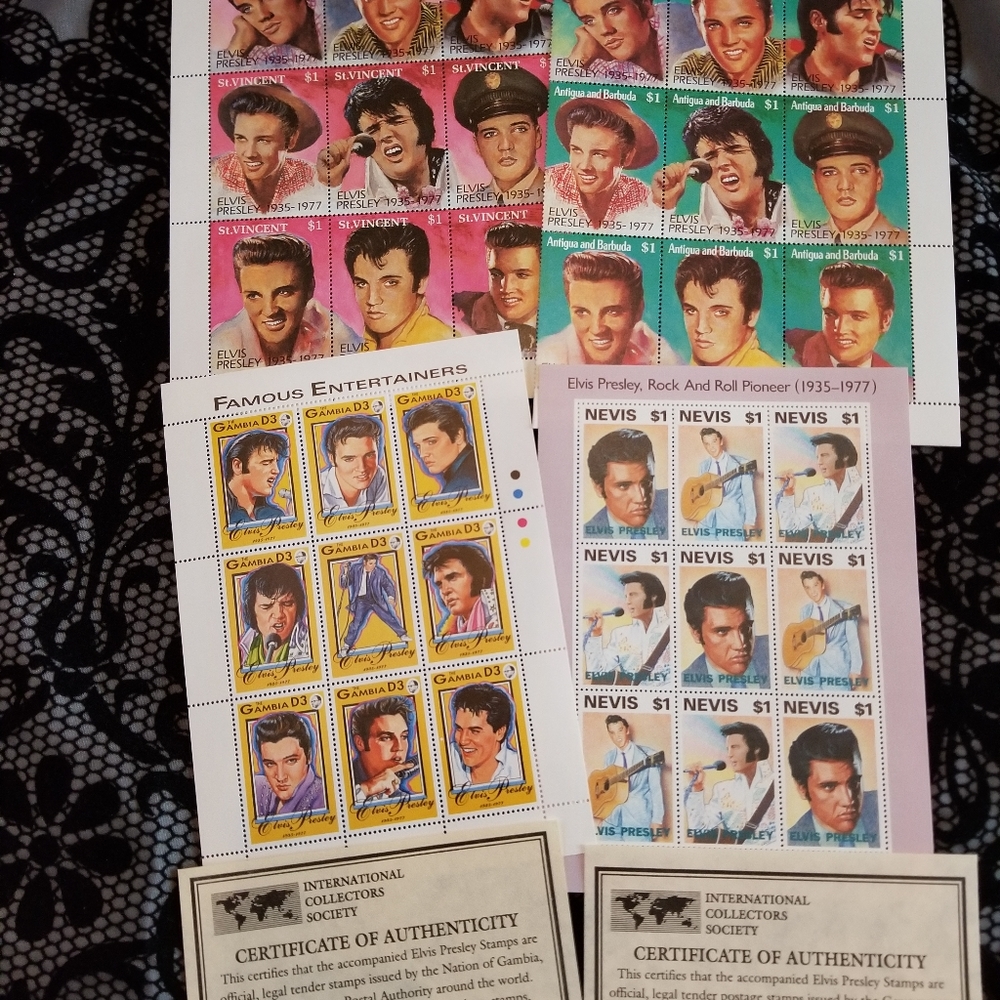 Elvis Presley stamps
